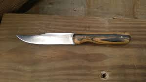 Black And White Ebony Knife Handle Nawa Knives Hand Made Black And White Ebony On Carbon Steel Blade With Images Knife Carbon Steel Nawa