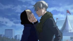 Barcelona by ed sheeran (you can find it here: Yuri On Ice 10 Lost In Anime