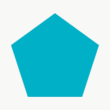 Blue Pentagon Geometric Shape Transparent Png Free Image By Rawpixel Com Ningzk V Geometric Shapes Printable Designs Geometric