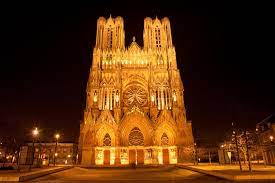 Reims' cathedral enjoys a very special position in french history. Reims Cathedral Notre Dame De Reims France Map Facts Location
