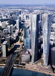 Architects Foster Partners Have Been Granted Permission To Build Two 320 Metre High Towers Beside The Seine Jus Skyscraper Architecture Skyscraper Hermitage