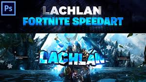 Lachlan plays fortnite on his pc which he revealed in his new setup video watch it here: Lachlan Fortnite Twitter Header Speedart Youtube