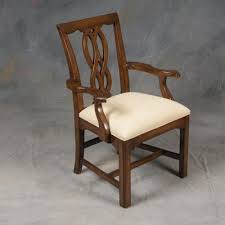 Reproduction Chippendale Style Armchair 1 Dining Chairs Furniture Home Decor