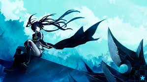 You can also upload and share your favorite anime ps4 blue wallpapers. Hd Wallpaper Anime Girls Black Rock Shooter Blue Eyes Sitting Look Away Anime Wallpaper Flare