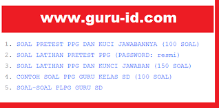 Maybe you would like to learn more about one of these? Contoh Soal Ppg 2019 Plus Kunci Jawaban Biologizone