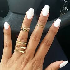 Short taupe matte coffin nails with animal print ❤ 35+ magnificent coffin nails designs you must try ❤ see more ideas on our blog!! 94 Short Acrylic Nails For Almond Coffin Square Point Round Nails Koees Blog