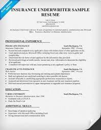 Download sample resume templates in pdf, word formats. Insurance Underwriter Cover Letter