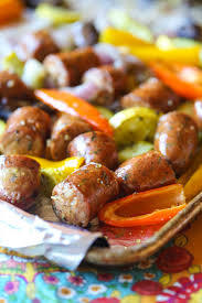 Italian Sausage Sheet Pan Dinner Sheet Pan Dinners Healthy Italian Sheet Pan Recipes