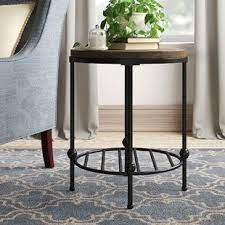 How to choose a fireplace tv stand. Farmhouse End Tables Birch Lane