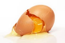 Rozbite jajko obraz stock. Obraz złożonej z naturalny - 42270339
