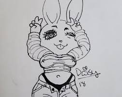Horny Bunny - Etsy Sweden