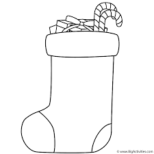 For those who like to play with their food, we've got you covered. Stocking Filled With Candy Canes And Gifts Coloring Page Christmas