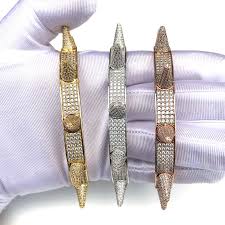 Cartier jewelry is a unique expression of a creator's style and imagination. Hiphop 18k Gold Plated Iced Out Spike Diamond Bracelet Buy Iced Out Spike 18k Gold Plated Spike Hiphop 18k Gold Plated Iced Out Spike Product On Alibaba Com
