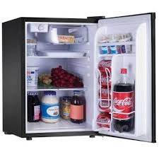 Black And Decker Mini Fridge With Separate Freezer Magic Chef 2 6 Cu Ft Mini Fridge In Black Energy Star Hmbr265be1 The Home Depot Compact Refrigerator Compact Fridge Refrigerator Freezer
