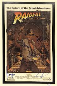 Exclusive daily deals · returns made easy · low prices on ebay Sold Price Indiana Jones Raiders Of The Lost Ark Signed 11x17 Movie Poster March 5 0118 11 00 Am Pst