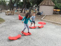 Balance Boards Are Very Popular In Our Outdoor Classroom Balance Activities Young Children O Preschool Playground Vestibular Activities Outdoor Classroom