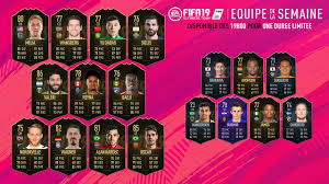 Take your pick from the full selection of returning custom rules from fifa 19 kick off mode including survival and no rules, and enjoy four brand new house rules. Totw 41 Sur Fifa 19 Fut Trading Helper