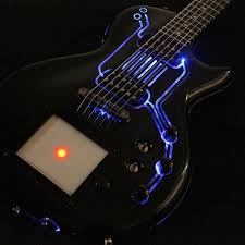 Black And Mild Jazz Wood Tip Nicotine Cybertech T Ron Guitar By Hutchinson Custom Guitar Guitar Guitar Building