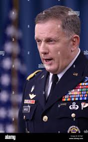 Washington, DC, USA. 11th Aug, 2014. U.S. Lieutenant General William  Mayville speaks during a briefing at the Pentagon, Washington, DC, capital  of the United States, Aug. 11, 2014. Mayville told reporters that