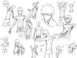 Random Sketches Of Ichigo Kurosaki Desenho Da Figura Humana Manga Anime Personagens De Anime
