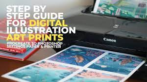 It must be hard to decide since there are so many options available. How To Prepare Your Digital Artwork For Print Step By Step Guide Digital Illustrations Art Prints Youtube