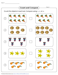 You will find free printable worksheets on this site covering various topics of the math curriculum. Greater Than Less Than Worksheets