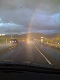 She Is The Gold At The End Of The Rainbow Rare Photo Caught The Very End Of A Rainbow Cool Pictures Nature Photo