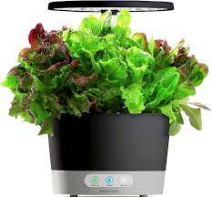 Aerogarden Harvest 360 6 Pod With Gourmet Herb Seed Pod Kit Black 901110 1200 Best Buy