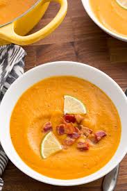 Bacon Sweet Potato Soup Recipe Fall Soup Recipes Sweet Potato Soup Recipes Soup Recipes