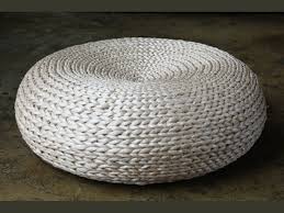 Round Rustic Floor Cushions Floor Pouf Straw Pouf Pouf Ottoman Kids Gift Rustic Flooring Floor Pouf Rustic Floor Cushions