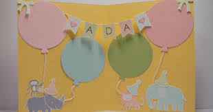 2歳のバースデーカード 中はこんな感じにしてみました バースデーカード 誕生カード バースデーカード 作り方