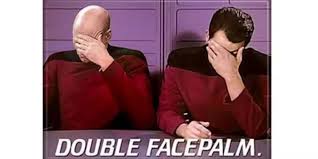 Image result for double facepalm