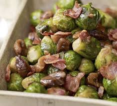 Cook the prepared sprouts in boiling. Sprouts With Chestnuts Crisp Pancetta Recipe Christmas Food Dinner Bbc Good Food Recipes Sprouts