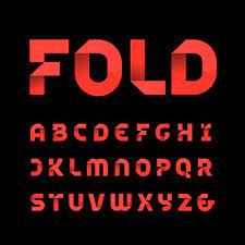 Folded Font Images Browse 8 624 Stock Photos Vectors And Video Adobe Stock