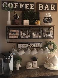 20 Stunning Dream House Have A Coffee Bar Inspiration 87designs Coffee Bar Home Coffee Bars In Kitchen Home Coffee Stations