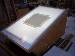 Light Box For Stained Glass Light Box Diy Light Box Light Box For Tracing