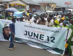 He said, the june 12 democracy day is days away. June 12 Civil Societies March In Osun Demand Declaration Of Mko S Election Result Amiloaded News