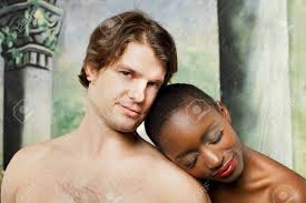 Konstantin is crumbling under pressure. Beautiful Mixed Race Couple As Adam And Eve Or Greek Gods Close Stock Photo Picture And Royalty Free Image Image 18122773