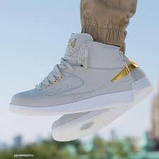 Air Jordan 2 Retro Quai 54 Sneaker Boots Sneakers Men Fashion Embroidered Shoes