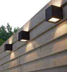 Perfect for lighting up your garden fence or driveway, they can either be attached via screws or simply hung around various spots outside. Astonishing Cool Tips House Fence Chicken Coops Rustic Fence Gate Fence Photography Woods Bamboo Fencing Door Backyard Lighting Fence Lighting Backyard Fences