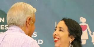 Reitera López Obrador respaldo a la Presidente Municipal Araceli Brown en  Playas de Rosarito