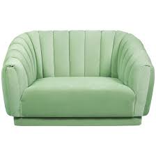 Selling as we are moving and they won't fit into our new space. Mint Green Sofa Chair Novocom Top
