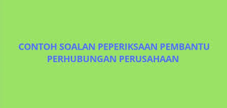 We did not find results for: Contoh Soalan Peperiksaan Pembantu Perhubungan Perusahaan Spa