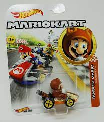 Hot Wheels Gjh55 Mariokart Tanooki Mario Car Diecast 1 64 Scale For Sale Online Ebay Hot Wheels Hot Wheels Display Case Hot Wheels Cars