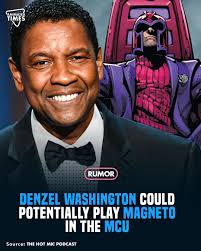 Denzel Washington could potentially play Magneto in the MCU!!