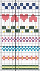 Simple counted cross stitch border patterns. Borders3 Simple Cross Stitch Cross Stitch Cross Stitch Border Pattern