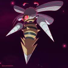 Ok, 1.- This isn't mine. And 2.- If beedrill got a Gigantamax, this may be  it. : rMandJTV