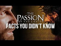 The passion of the christ. Passion For What You Do Is The Secret Passion Isn T Developed Passion Is Constant Be Passionate Youtube Christ Movie Facts You Didnt Know Passion