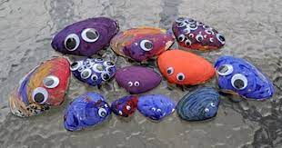See how clever you can get: Kids Craft Clam Shell Friends Shell Crafts Seashell Crafts Crafts