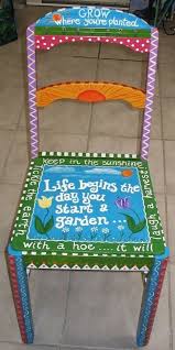 Garden Chair By Lila Garden Chair By Lila Garden Chair By Lila Gardenchairscartoon Gardenc Ausgefallen Bemalte Mobel Handbemalte Mobel Handbemalte Stuhle